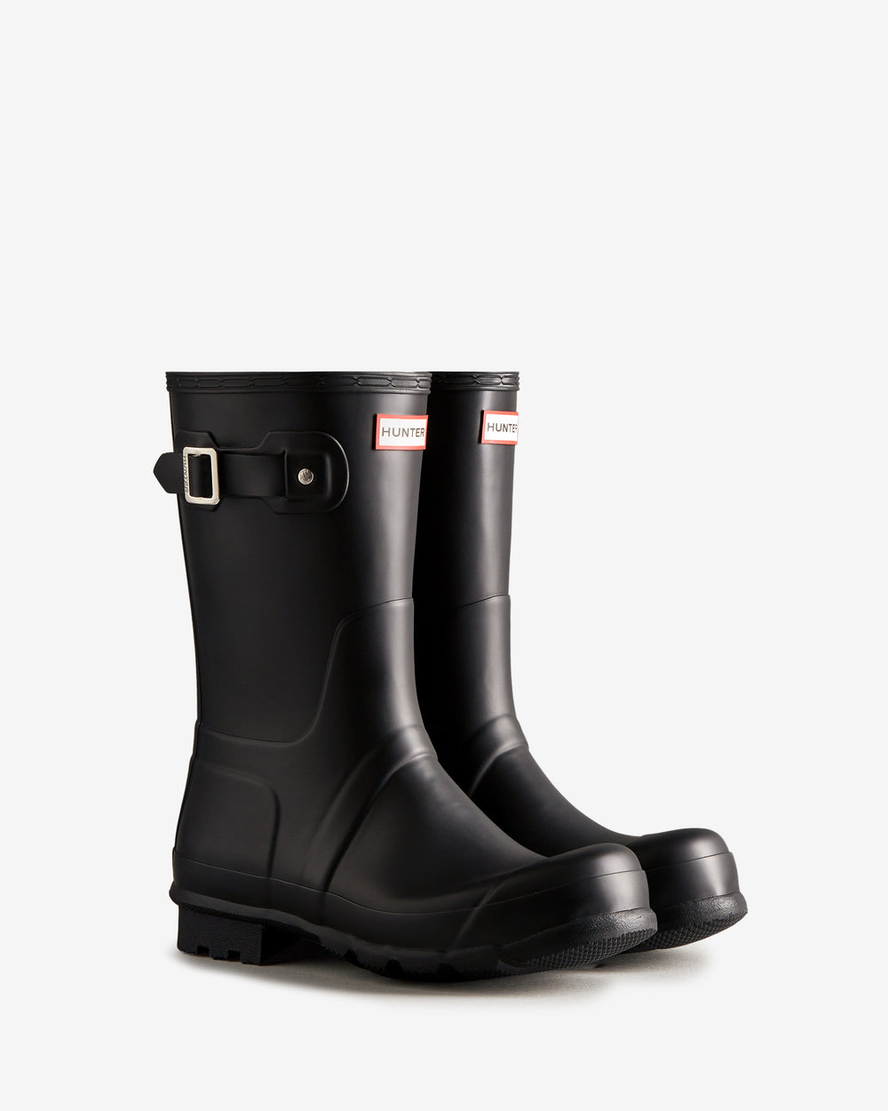 Original Short Wellington Boots für Herren in Schwarz
