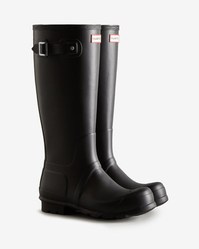 Original Tall Wellington Boots für Herren in Schwarz