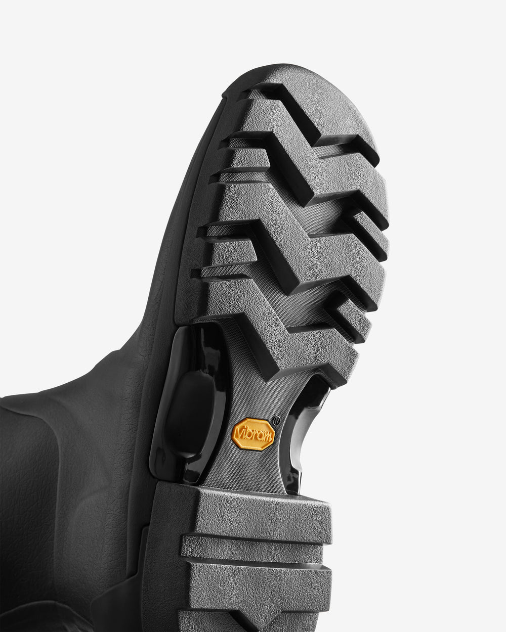 Balmoral Tall Side Adjustable Commando Sole Boots für Herren in Schwarz