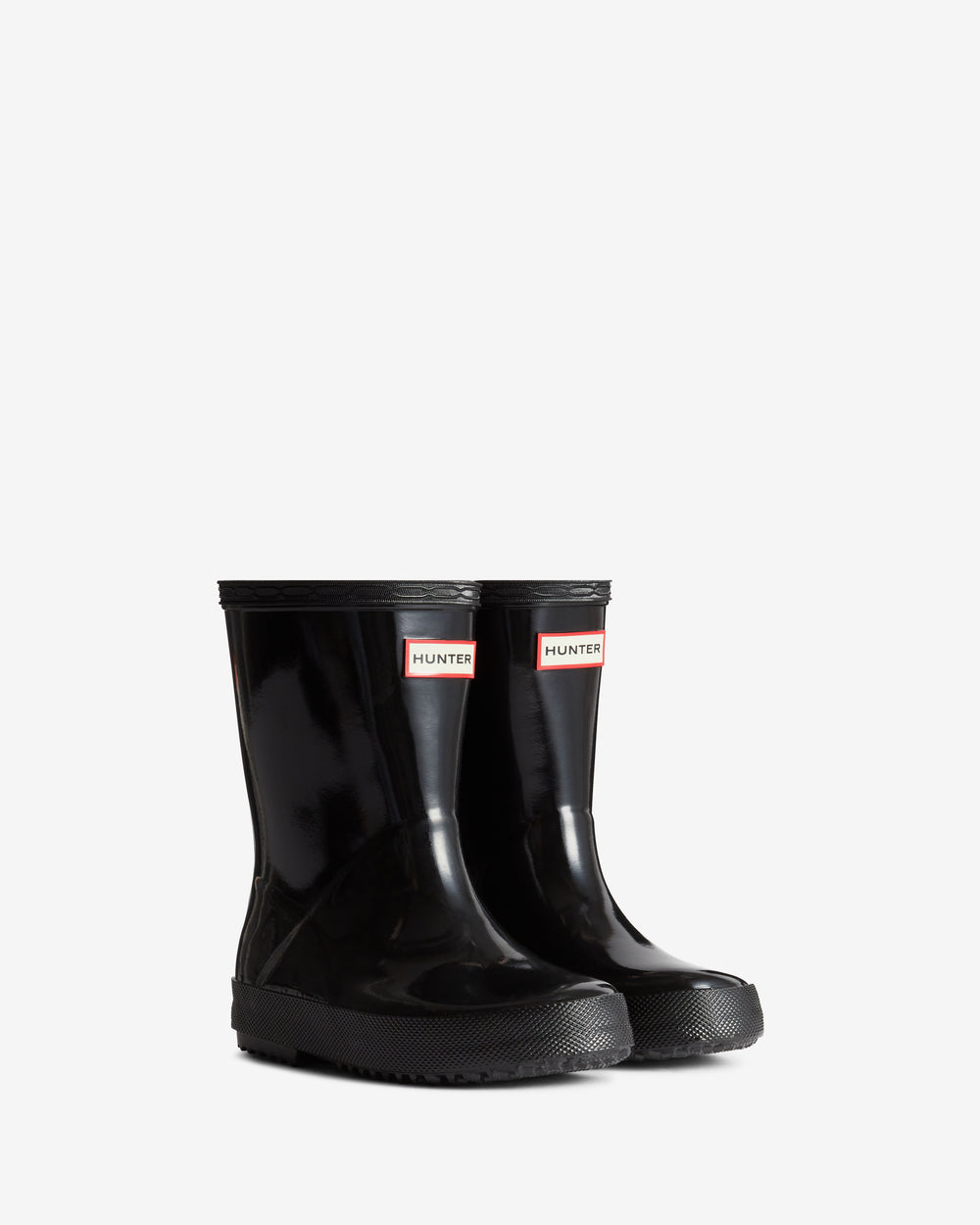 Original Kids First Gloss Wellington Boots (18 Monate-8 Jahre) in Schwarz