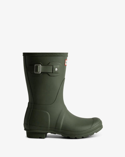 Original Short Boots für Damen in Olivgrün