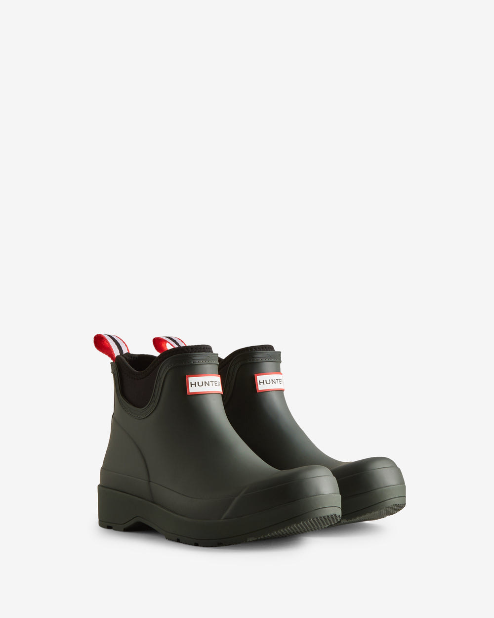 Play Neoprene Chelsea Boots für Herren in Dunkelgrün