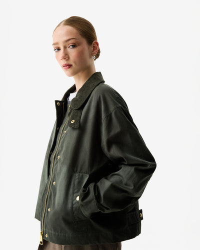 Leith Oversized Wachsjacke für Damen