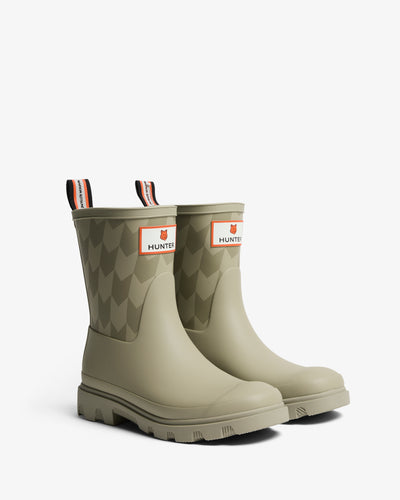 MAISON KITSUNÉ x HUNTER Unisex Downpour Chevron Boot