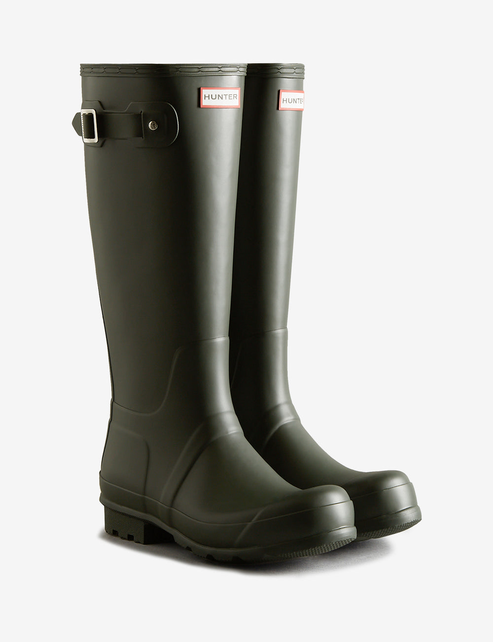 Original Tall Wellington Boots für Herren in Olivgrün