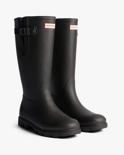 Unisex Field Downpour Adjustable Neoprene Lined Wellington Boots