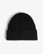 Acksley Ribbed Cuff Mütze Schwarz (Unisex)