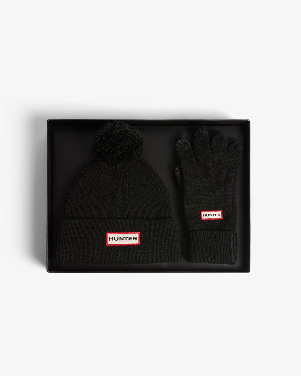Anagach Mütze/Handschuhe-Set Schwarz (Unisex) – Hunter Boots DACH