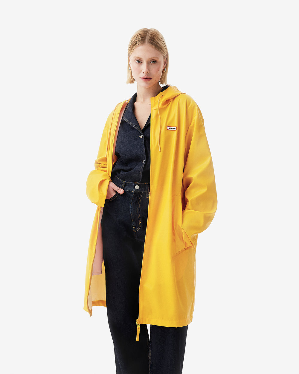 Unisex Downpour Andrea PU Rain Coat