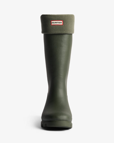 Downpour Fleece Tall Socken Grün (Unisex)