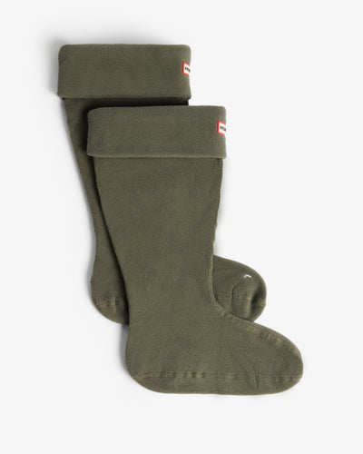 Downpour Fleece Tall Socken Grün (Unisex)