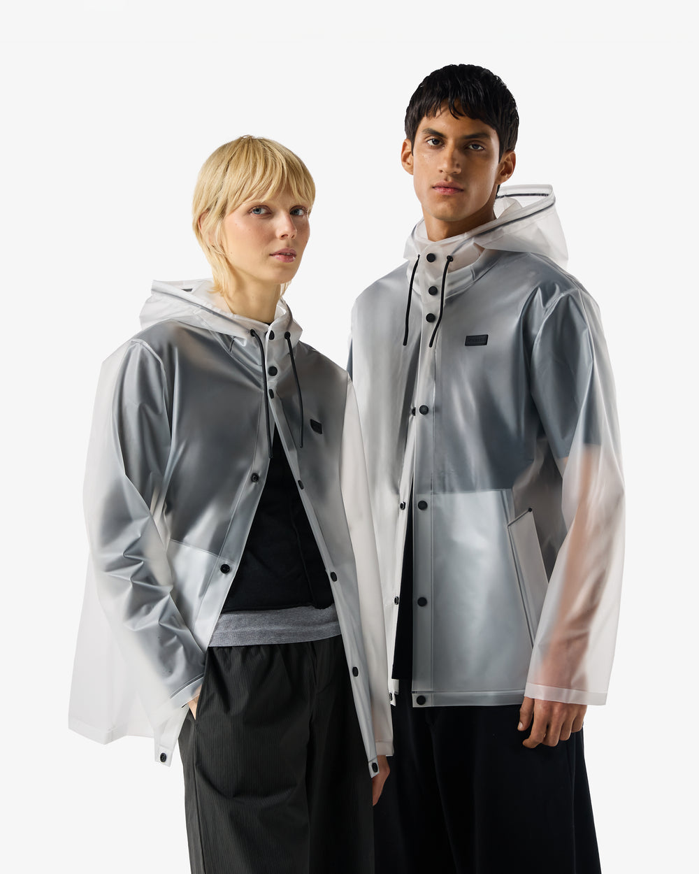 Downpour Izzy Regenjacke Clear Matte (Unisex)