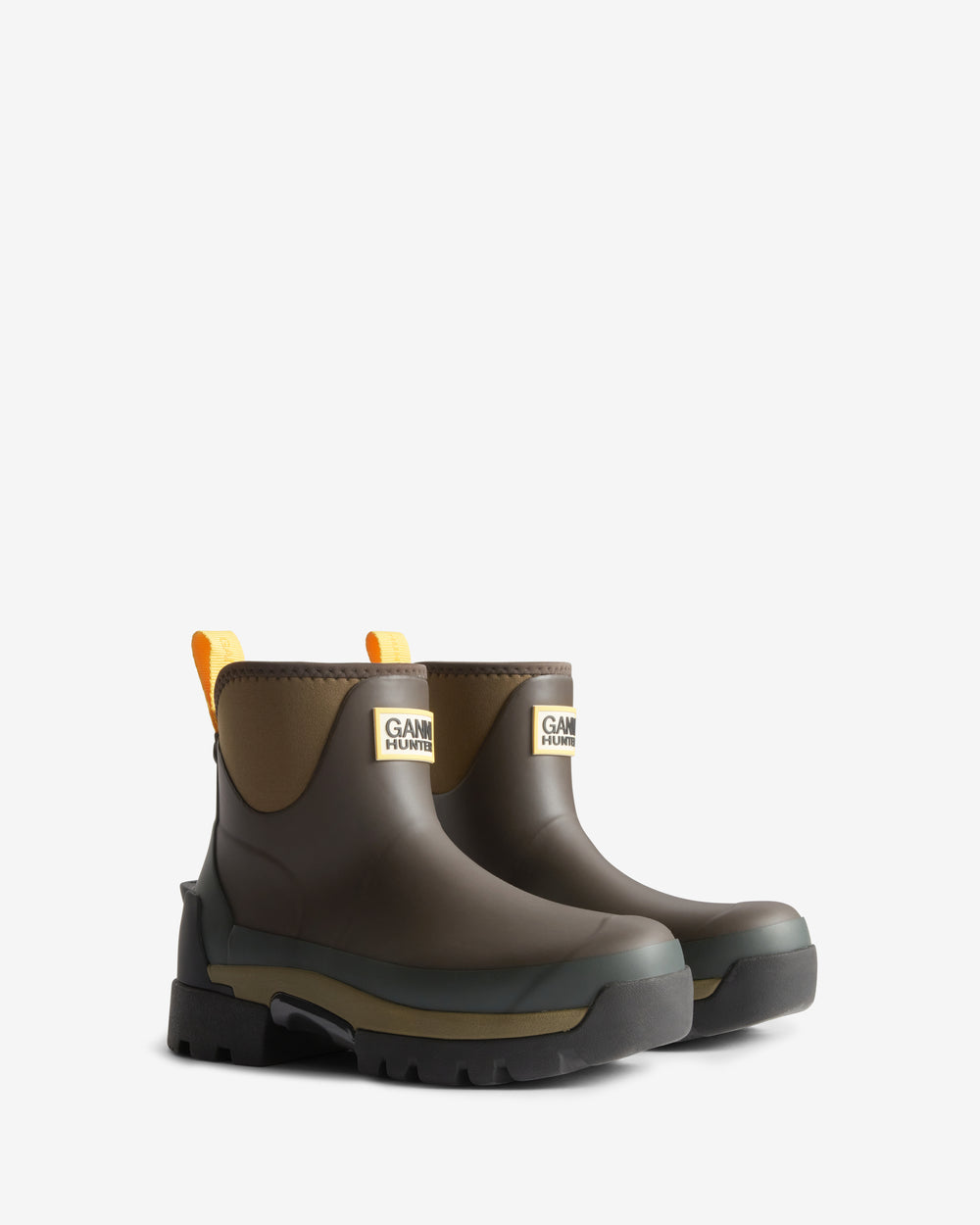 Balmoral Gummistiefel Ganni X Hunter Chocolate Brown (Damen)