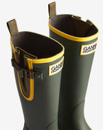 Downpour Adjustable Tall Gummistiefel Ganni X Hunter Dark Olive (Unisex)