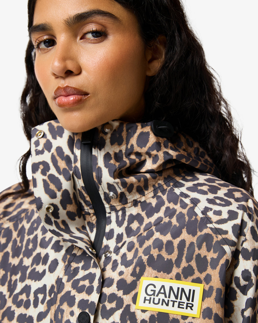 Regenponcho Ganni X Hunter Leopard (Unisex)