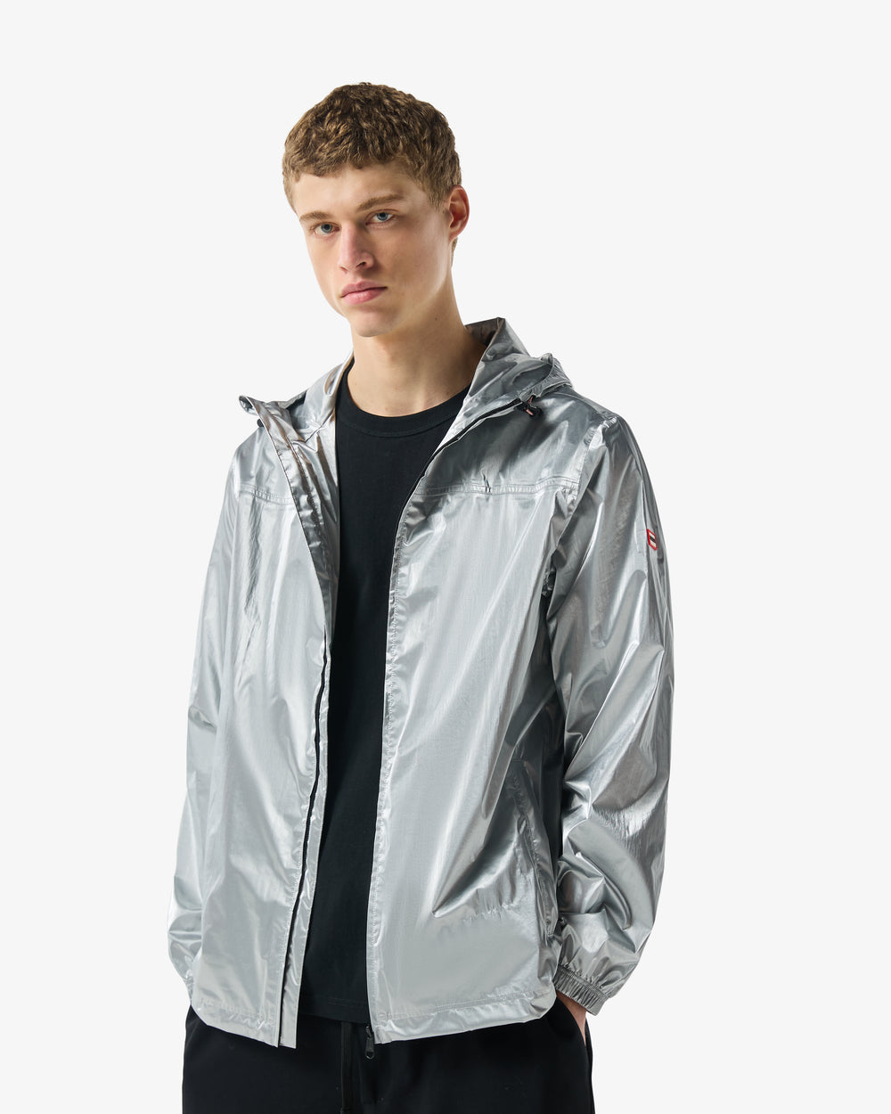 Play Shell Regenjacke Silber (Unisex)