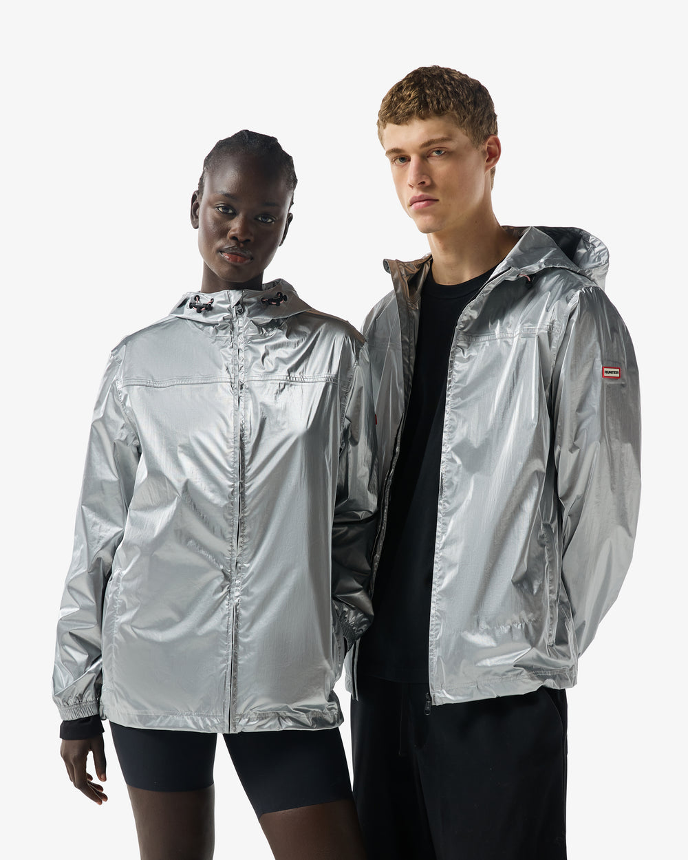 Play Shell Regenjacke Silber (Unisex)