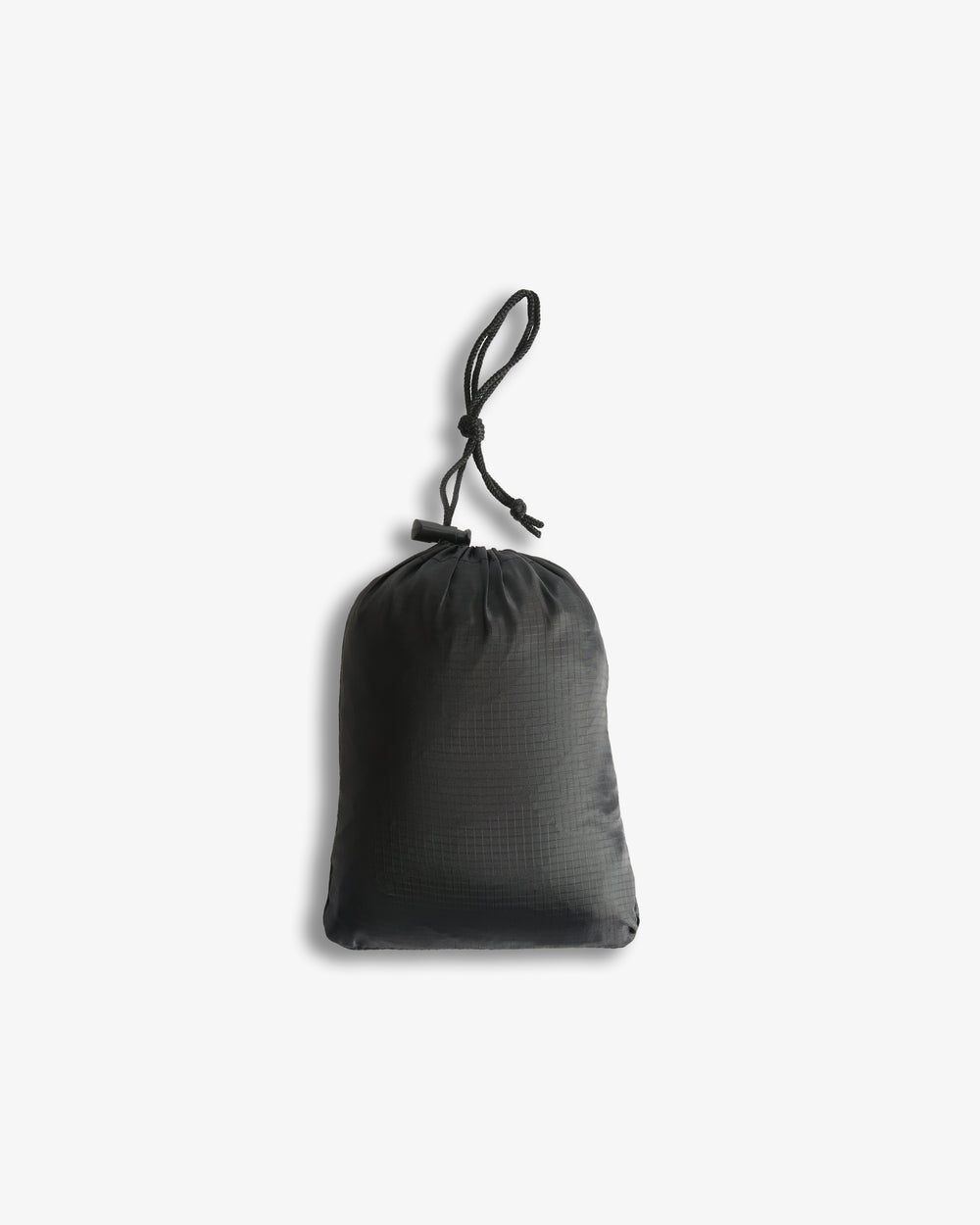 Zusammenfaltbares Poncho Schwarz (Unisex)