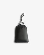 Zusammenfaltbares Poncho Schwarz (Unisex)