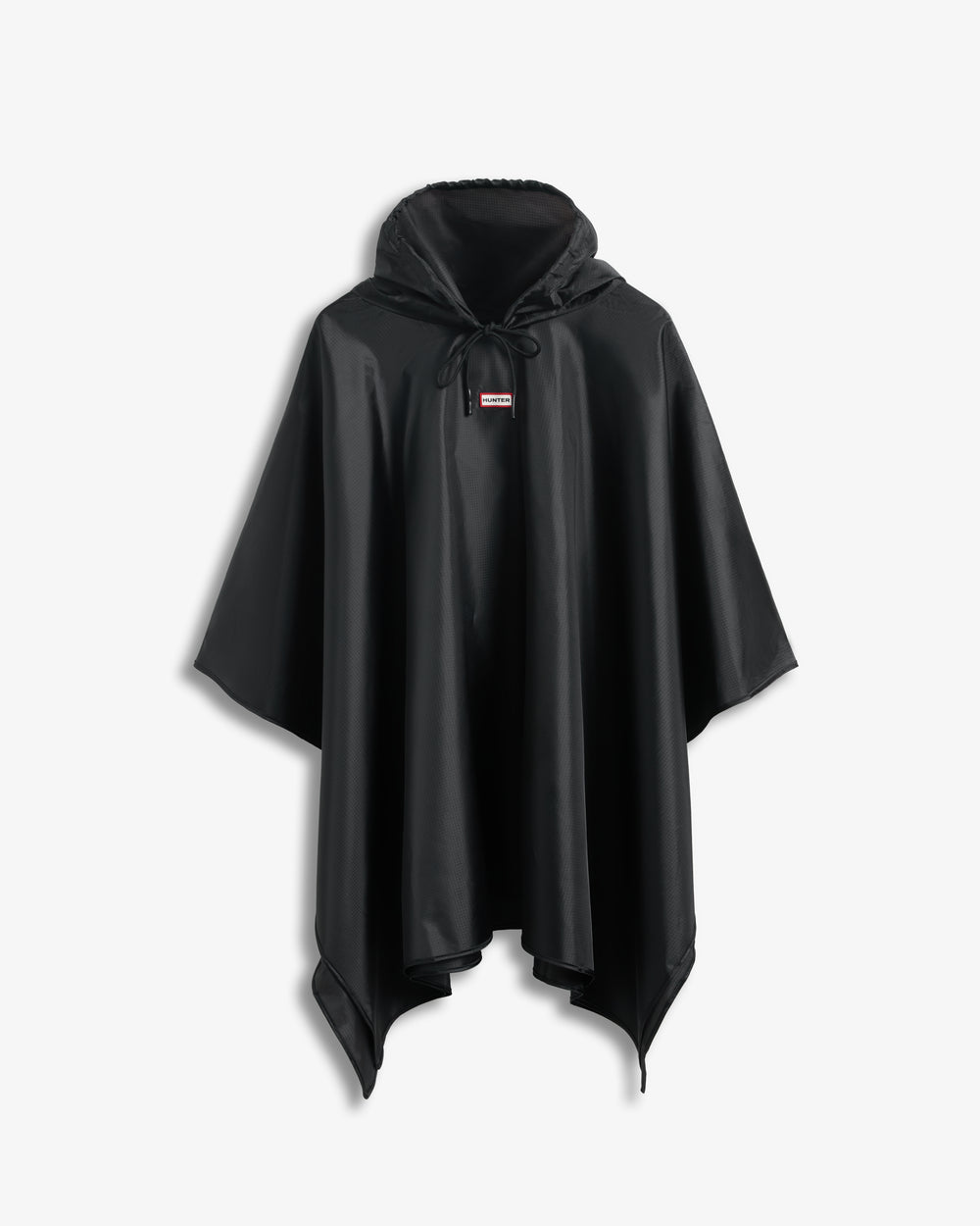 Zusammenfaltbares Poncho Schwarz (Unisex)