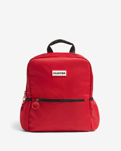 Iona Nylon Rucksack Rot (Kinder)