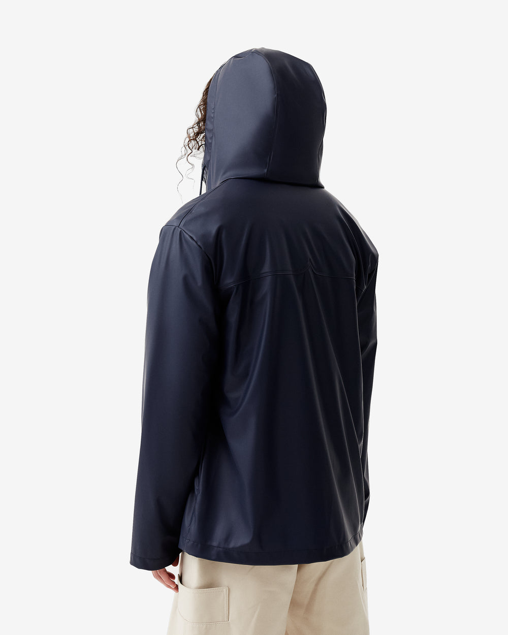 Unisex Downpour Izzy PU Hooded Jacket