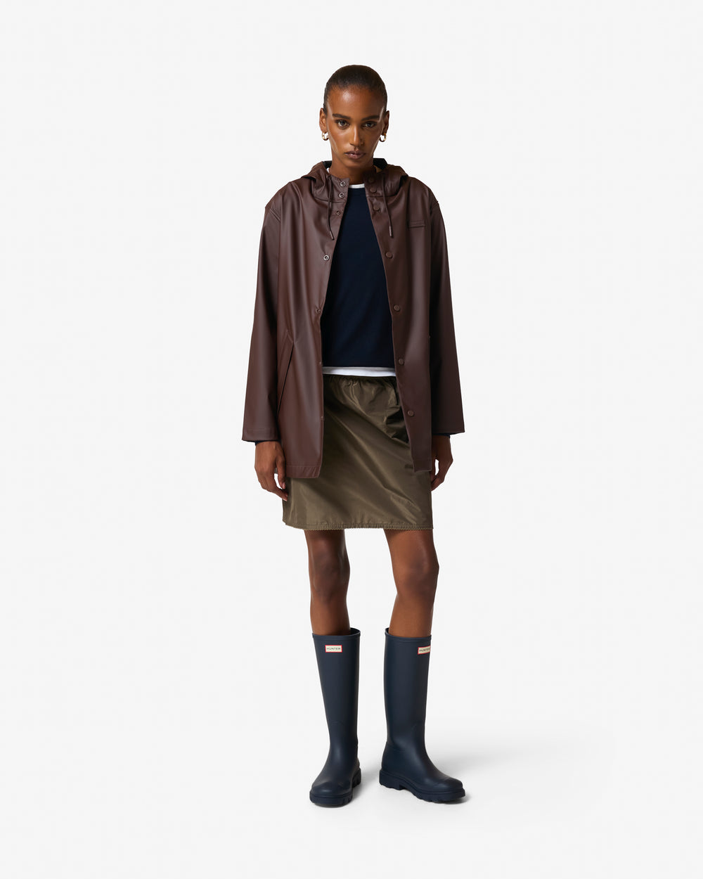JO PU Regenmantel Braun (Unisex)