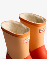 Original Kids First (18 Monate-8 Jahre) Colour Block Isolierte Gummistiefel