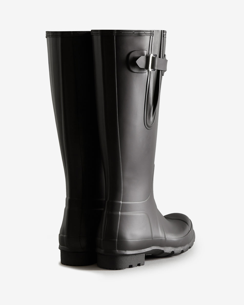 Tall Side Adjustable Wellington Gummistiefel Schwarz (Herren)