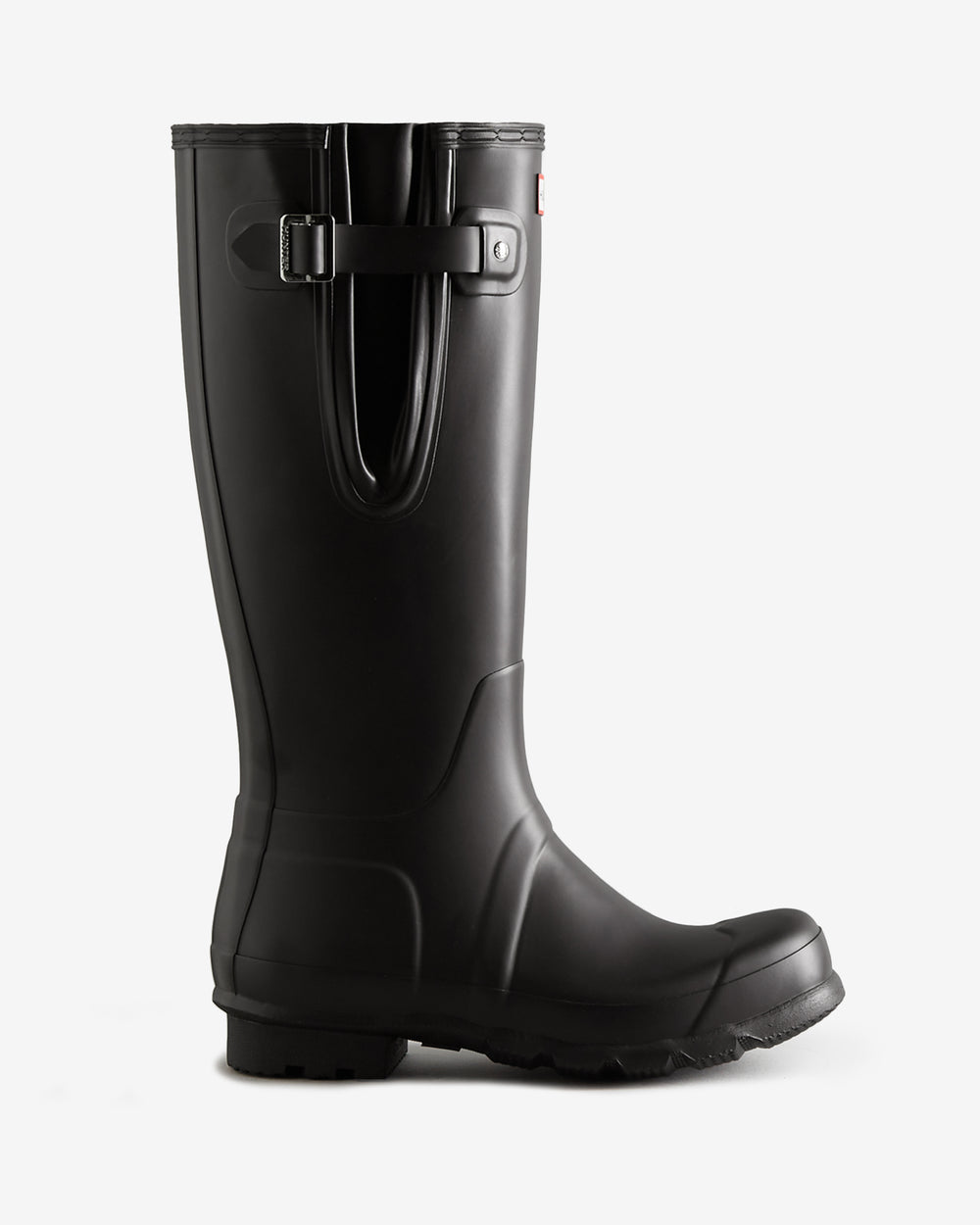 Tall Side Adjustable Wellington Gummistiefel Schwarz (Herren)
