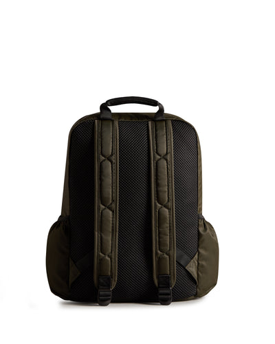 Nylon Rucksack Dunkelgrün
