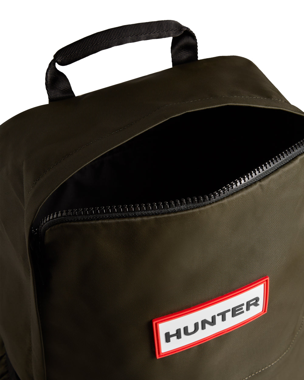 Nylon Rucksack Dunkelgrün