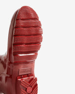 Original Military Cowboy Gloss Gummistiefel Rot (Damen)