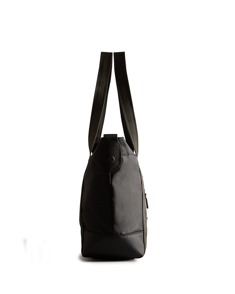 Nylon Midi Topclip Tragetasche Schwarz (Unisex)