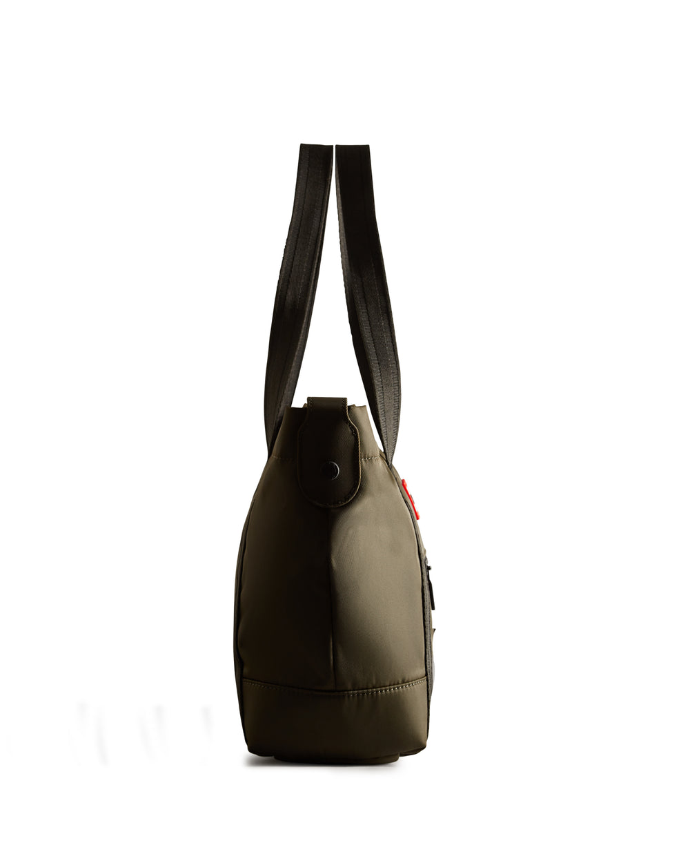 Nylon Midi Topclip Tragetasche Dunkelgrün (Unisex)