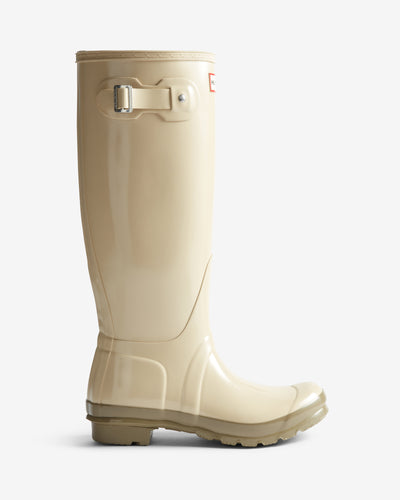 Original Tall Gloss Gummistiefel Gravel/Kettle (Damen)