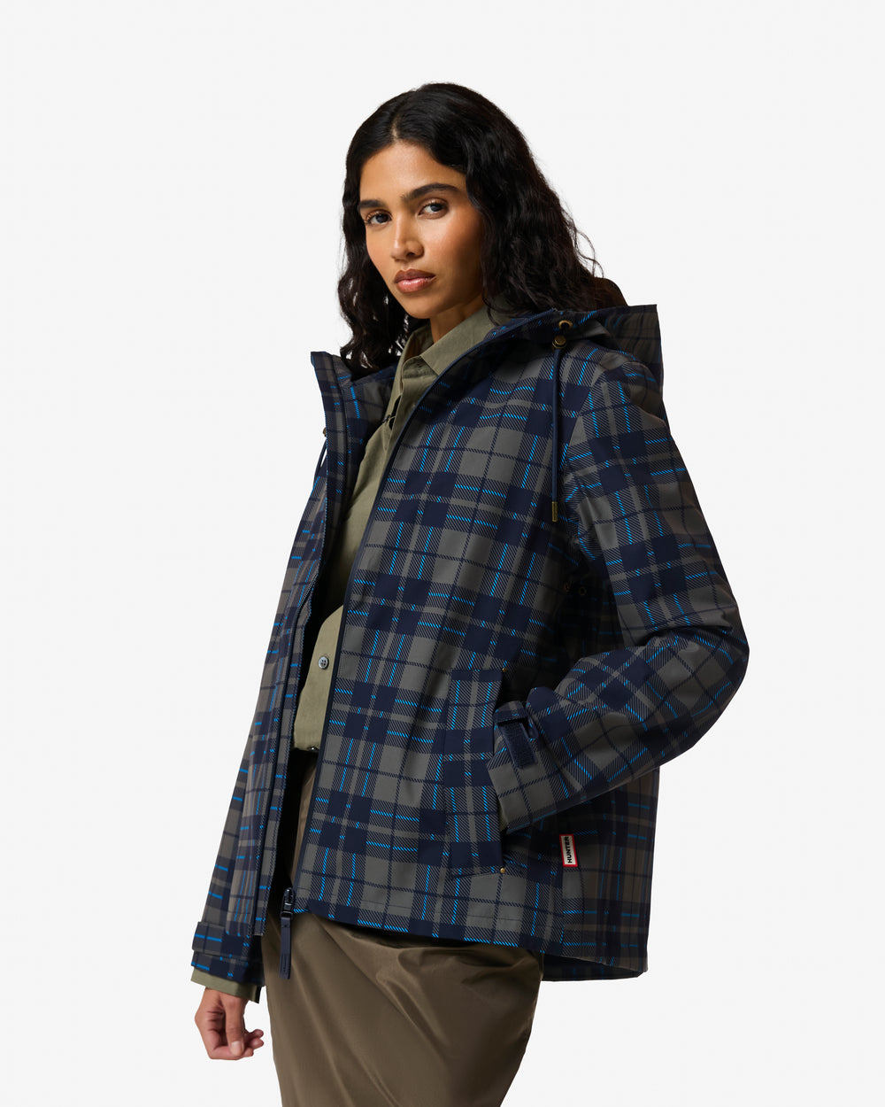 Original Tartan Regenjacke Kambaba Green (Damen)