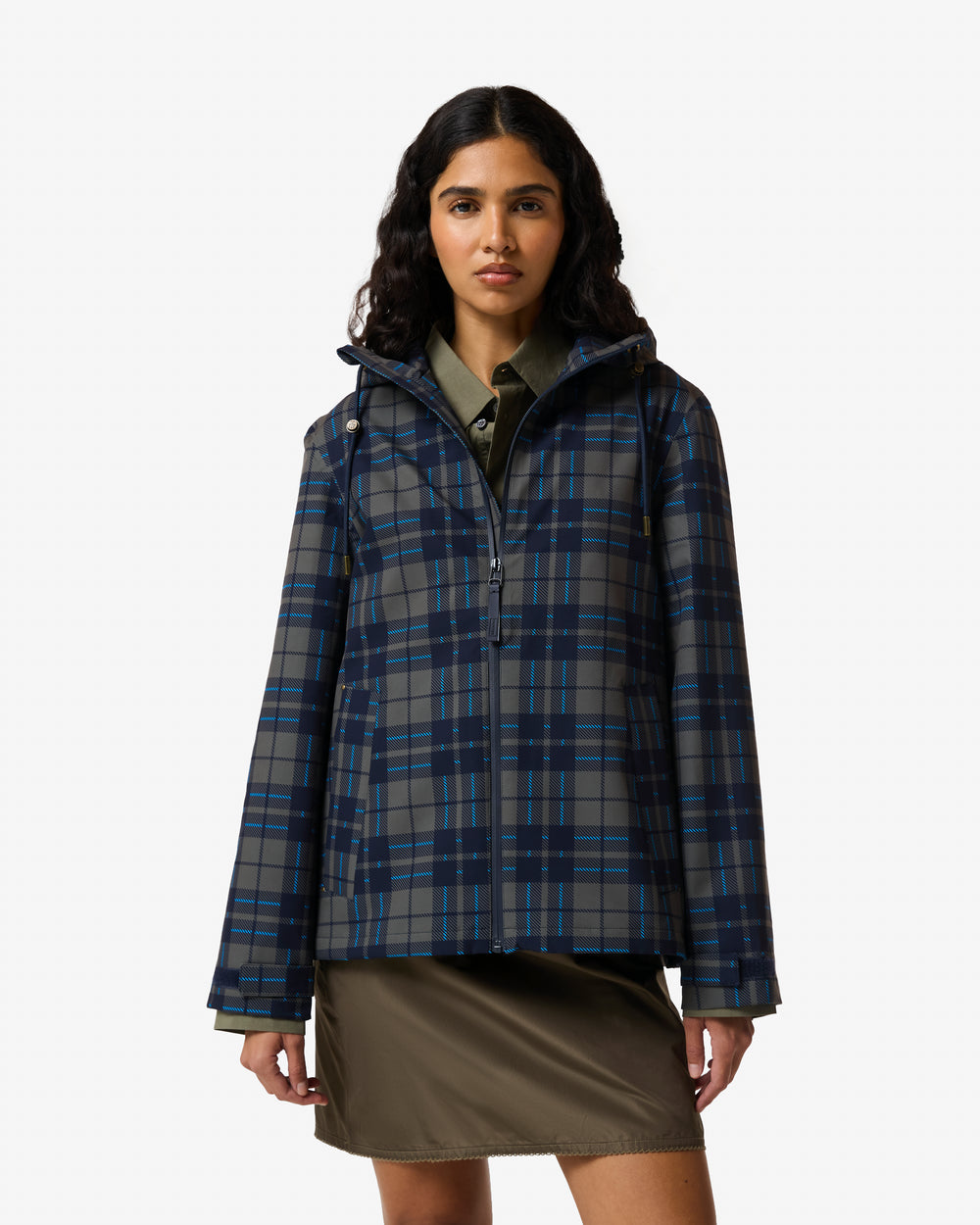 Original Tartan Regenjacke Kambaba Green (Damen)