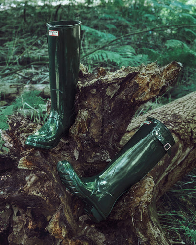 Original Tall 170 Jahre Jubiläums Gummistiefel Gloss Hunter Green (Damen)