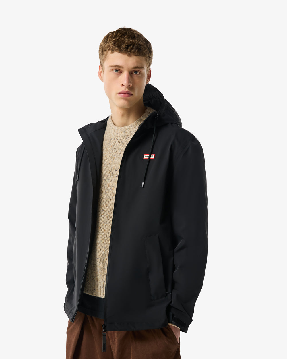 Originals Regenjacke Schwarz (Herren)
