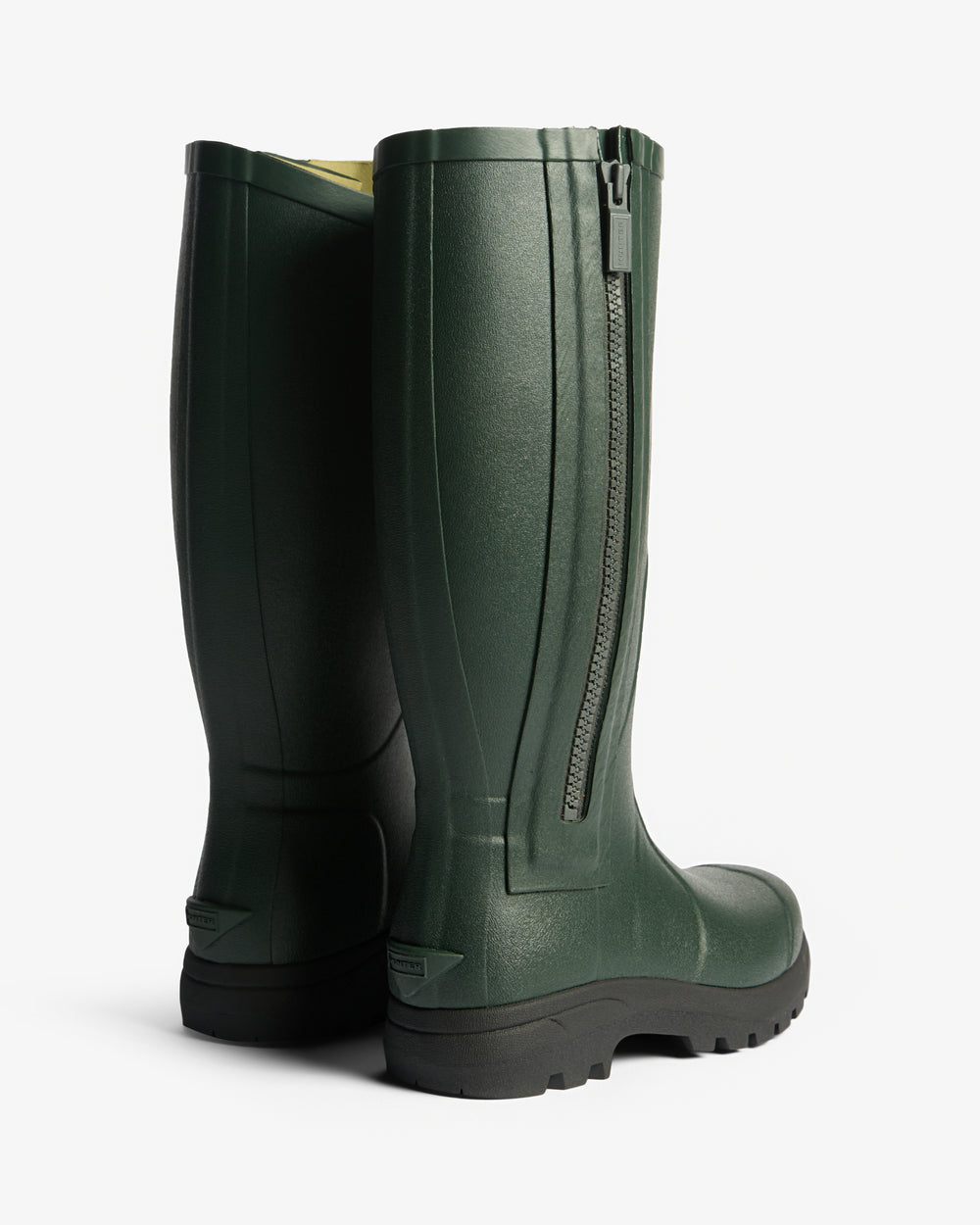 Balmoral MKII Full Zip Wellington Gummistiefel Dunkelgrün/Schwarz (Unisex)