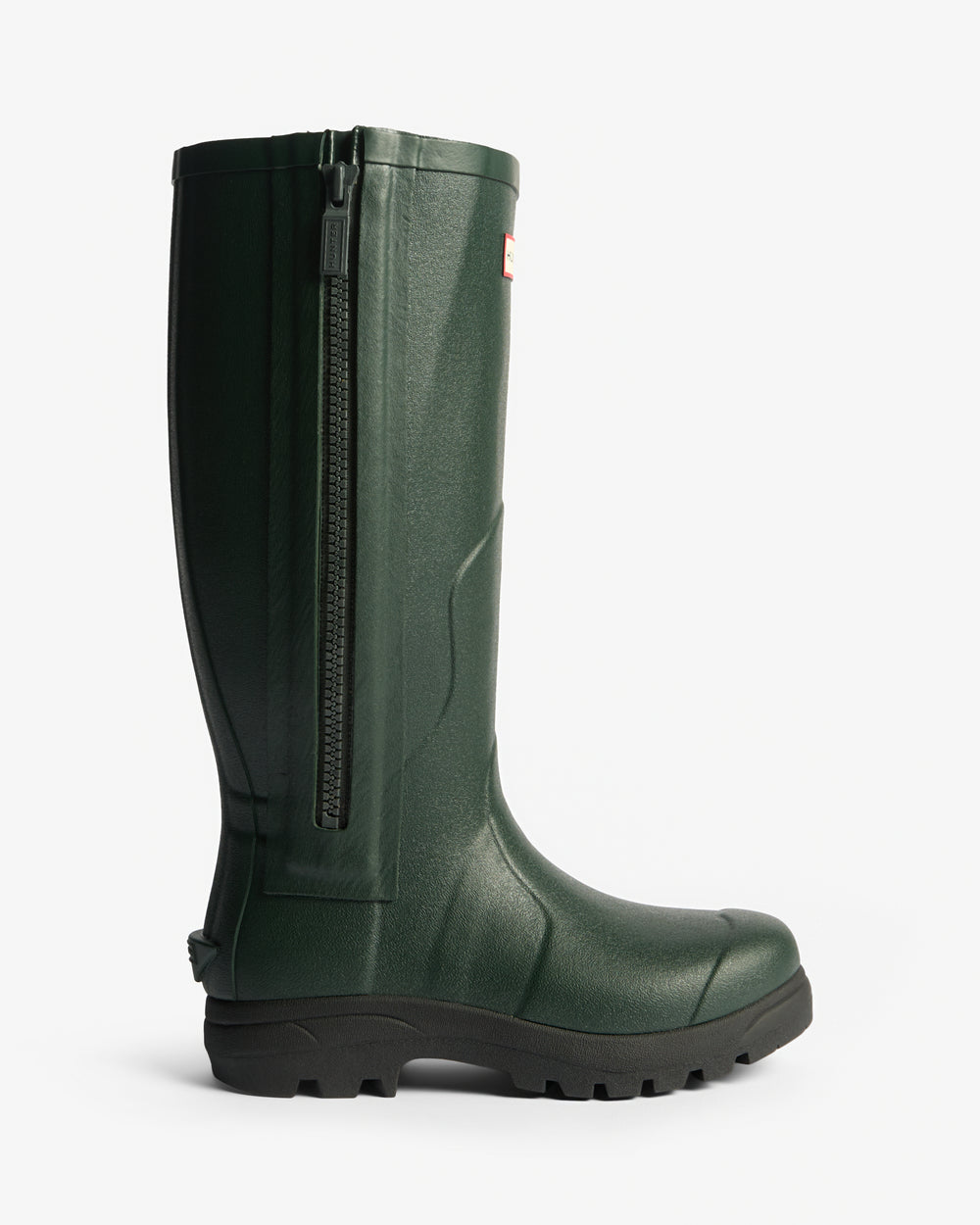 Balmoral MKII Full Zip Wellington Gummistiefel Dunkelgrün/Schwarz (Unisex)