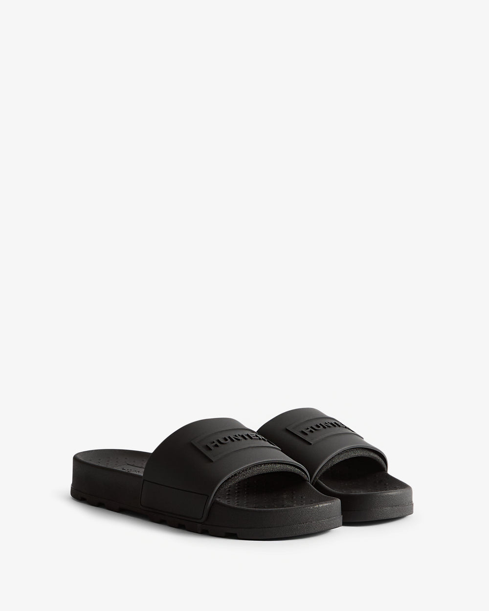 Silikon Badelatschen Schwarz (Unisex)