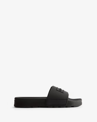 Silikon Badelatschen Schwarz (Unisex)