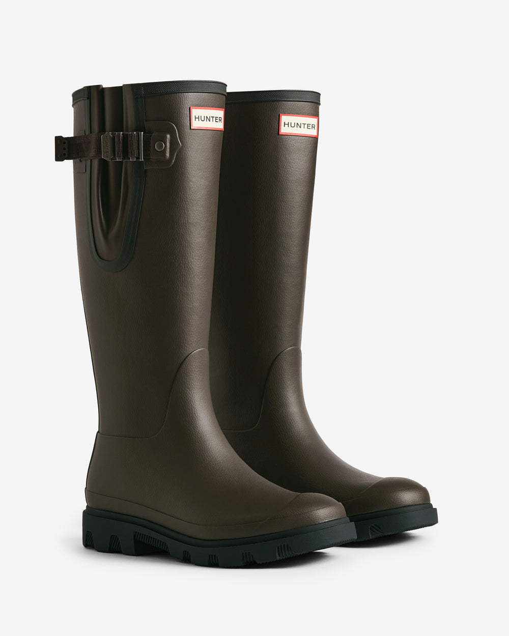 Downpour Adjustable Gummistiefel Dunkelbraun (Unisex)