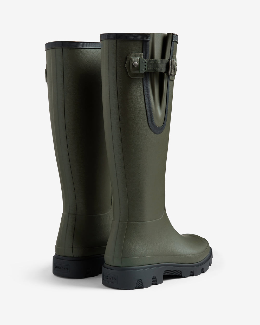 Downpour Field Adjustable Gummistiefel Dunkelgrün (Unisex)