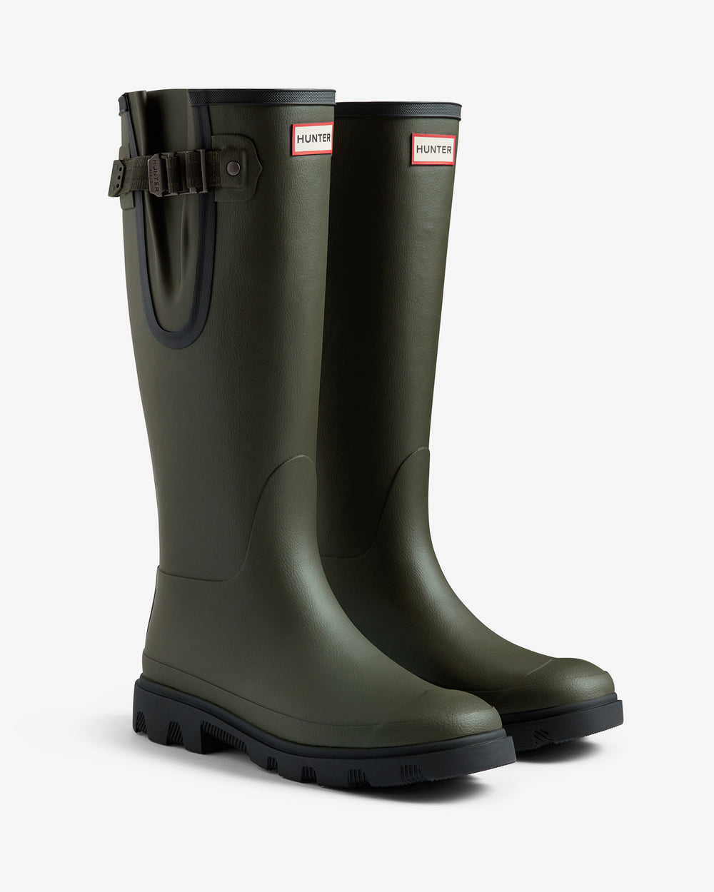 Downpour Field Adjustable Gummistiefel Dunkelgrün (Unisex)