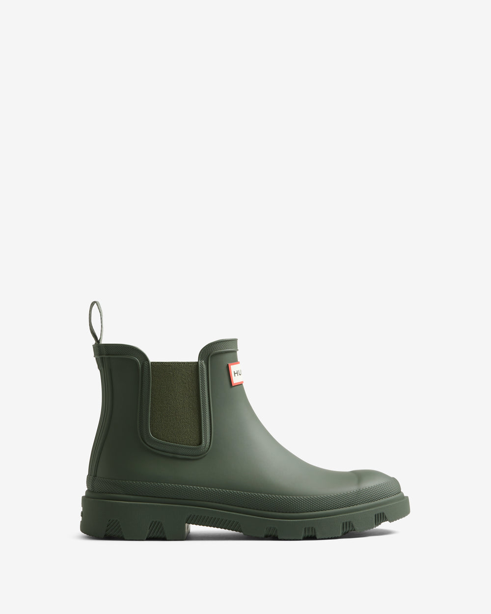Downpour Chelsea Gummistiefel Dunkelgrün (Unisex)