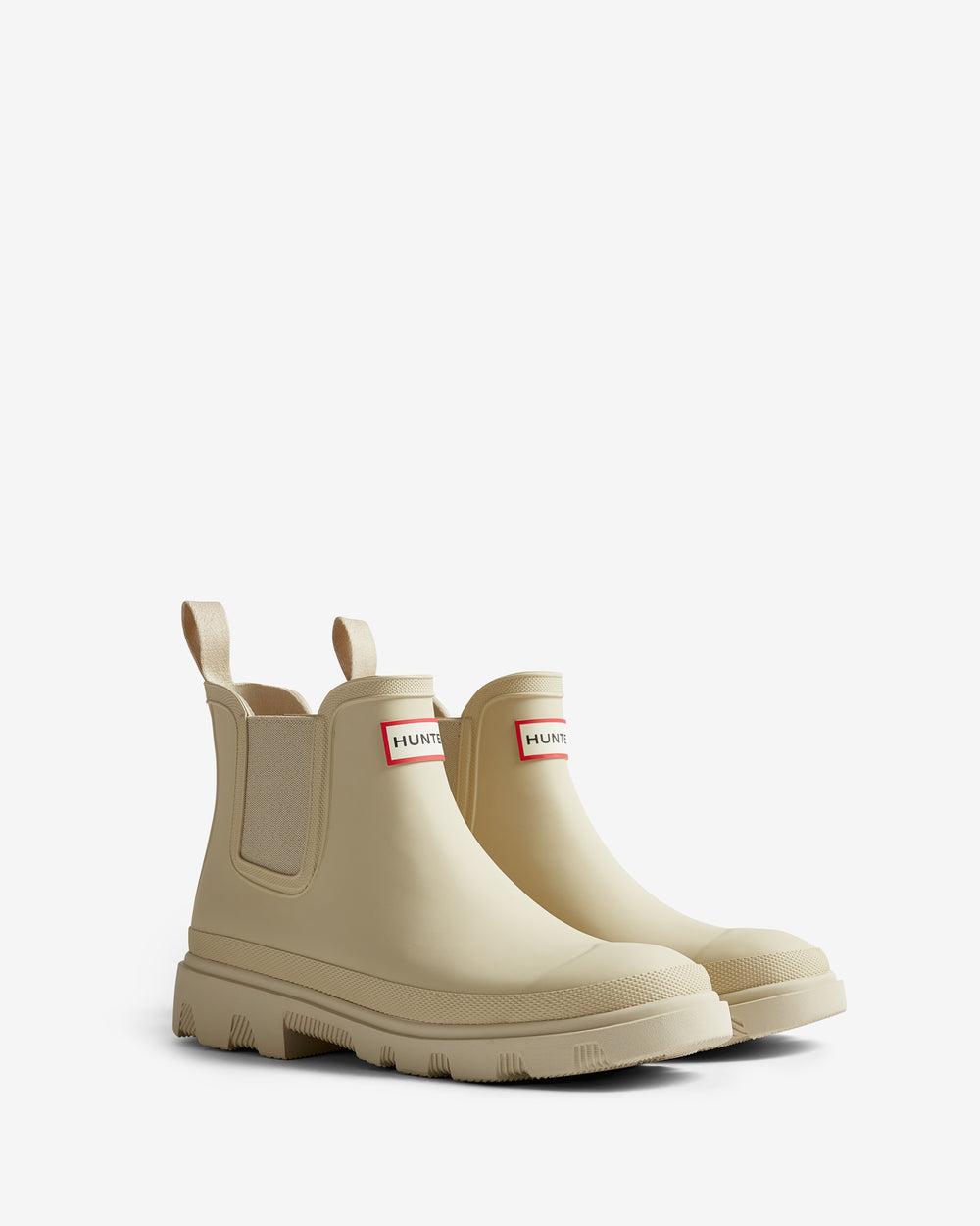 Downpour Chelsea Gummistiefel Beige (Unisex)