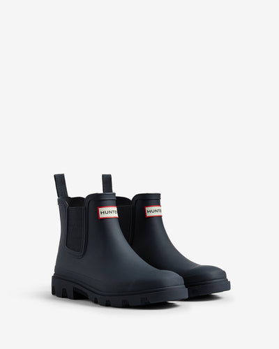 Downpour Chelsea Gummistiefel Dunkelblau (Unisex)